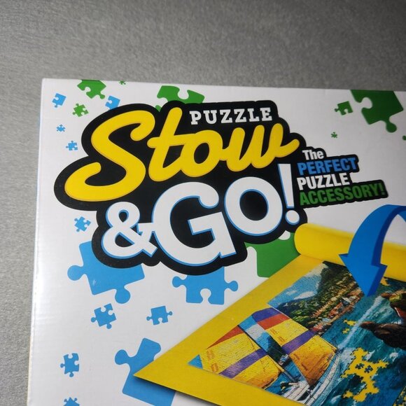 Ravensburger Stow & Go Puzzle Storage Roll Up Felt Mat NEW - Picture 3 of 7